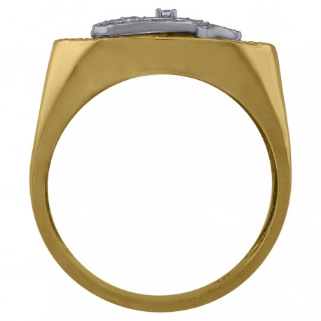 10Kt Gold Cz Ring