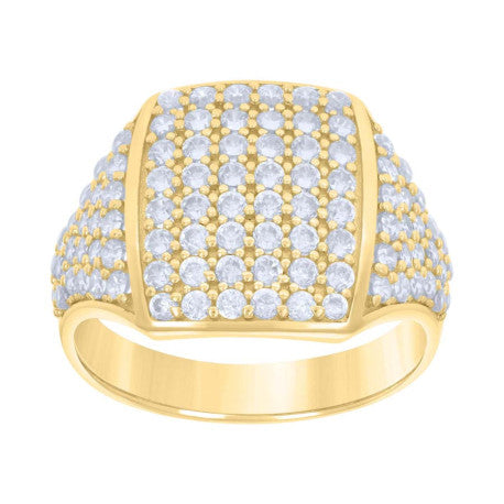 10Kt Gold Cz Ring