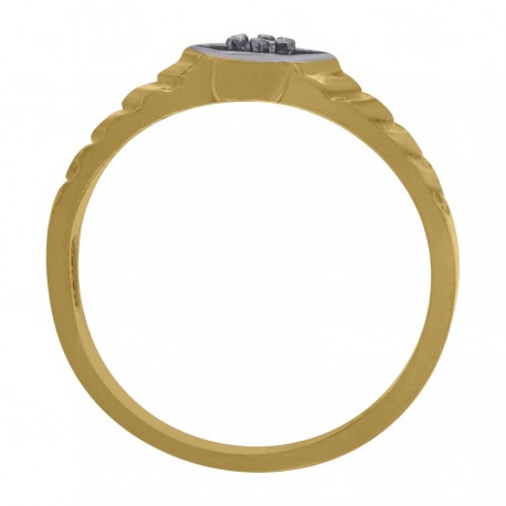 10Kt Gold Cz Ring