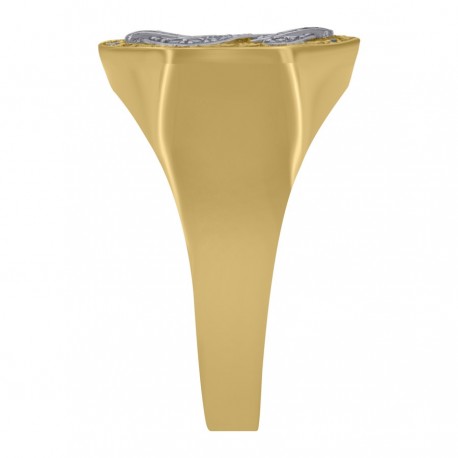 10Kt Gold Cz Ring
