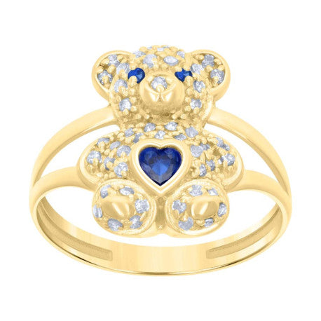 10Kt Gold Cz Ring