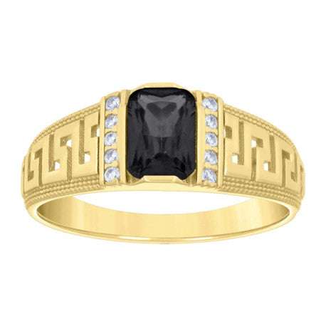 10Kt Gold Cz Ring