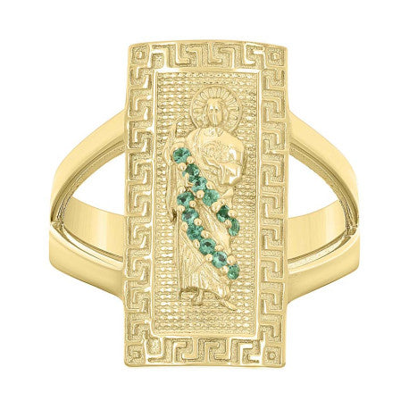 10Kt Gold Cz Ring