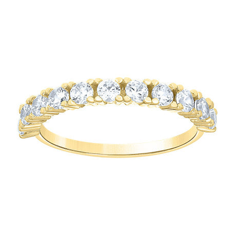 10Kt Gold Cz Ring