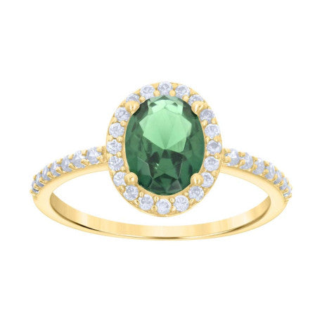 10Kt Gold Cz Ring