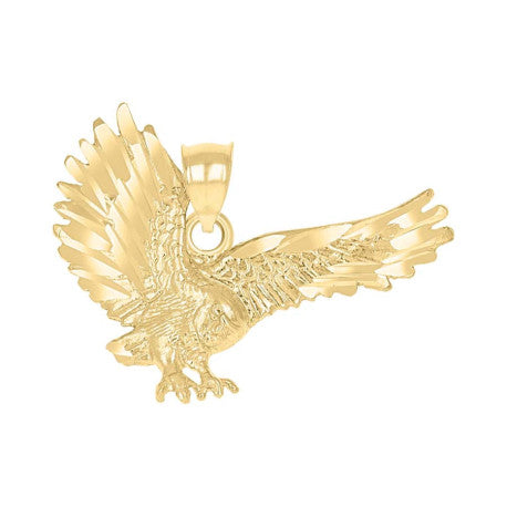 10Kt Gold-Eagle Pendent
