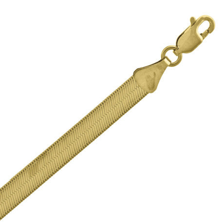 10kt-Gold Herring Bone Chain 5mm