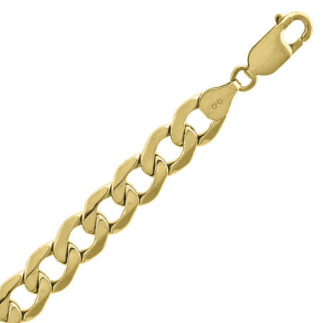 10kt-Gold Hollow Cuban Chain-180
