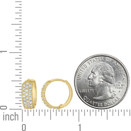 10Kt Gold Hoop Earrings