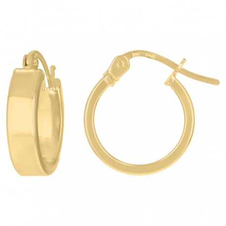 10Kt Gold Hoop Earrings