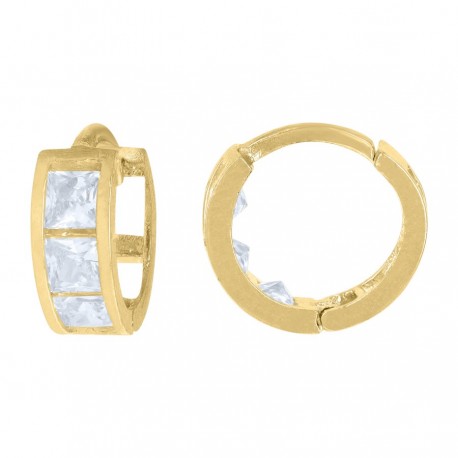 10Kt Gold Hoop Earrings