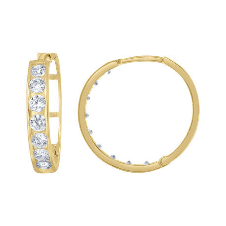 10Kt Gold Hoop Earrings