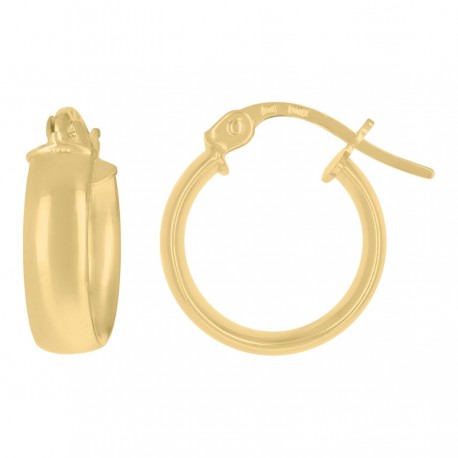 10Kt Gold Hoop Earrings