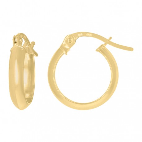 10Kt Gold Hoop Earrings