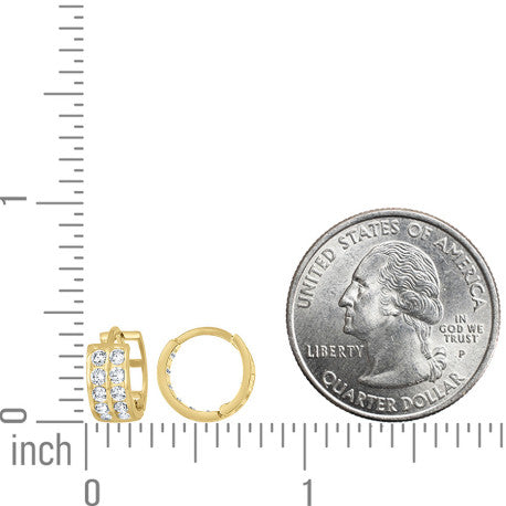 10Kt Gold Hoop Earrings