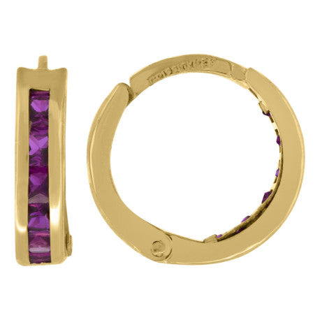 10Kt Gold Hoop Earrings