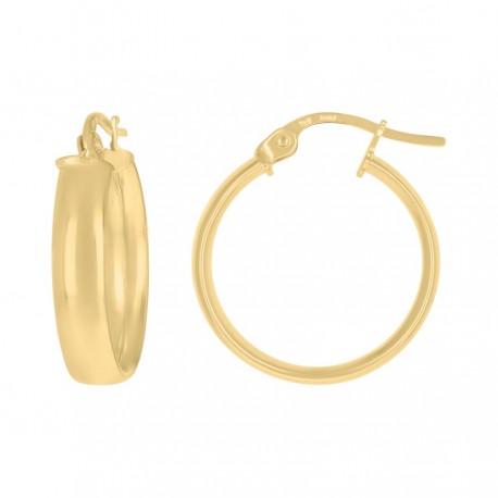 10Kt Gold Hoop Earrings