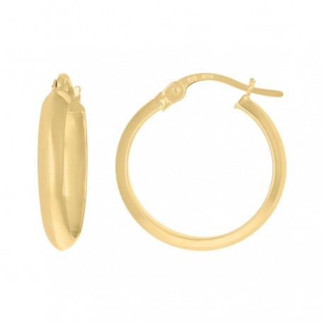 10Kt Gold Hoop Earrings