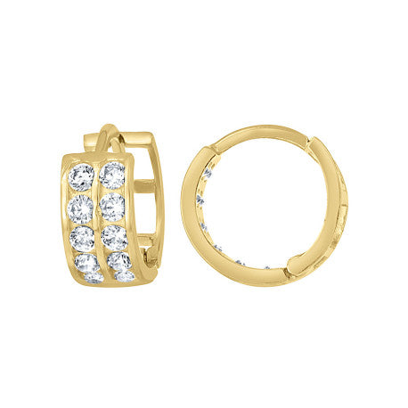 10Kt Gold Hoop Earrings