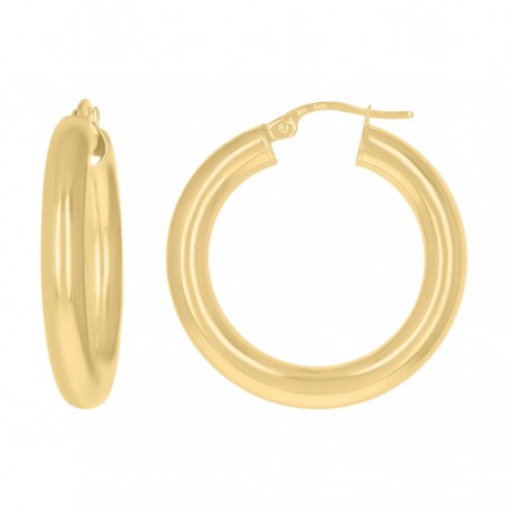 10Kt Gold Hoop Earrings