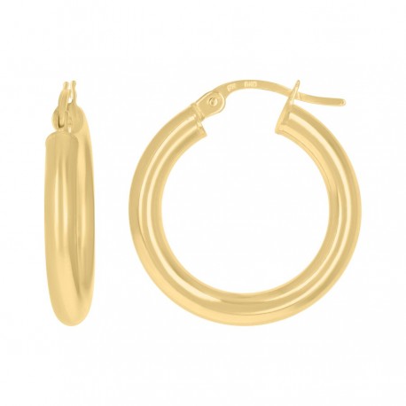 10Kt Gold Hoop Earrings