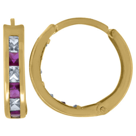 10Kt Gold Hoop Earrings