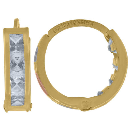 10Kt Gold Hoop Earrings