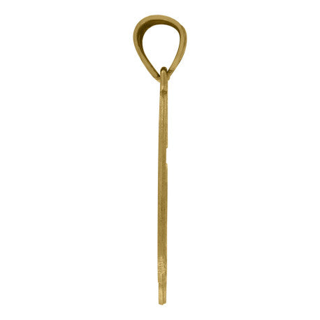 10Kt Gold Initial Letter "G" Pendant