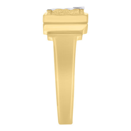 10Kt Gold Initial Letter Ring "L"