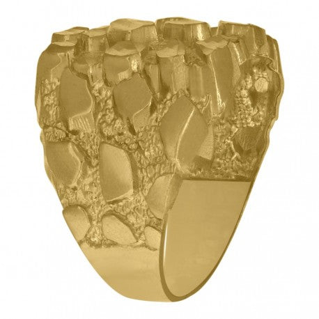 10Kt Gold Nugget Ring