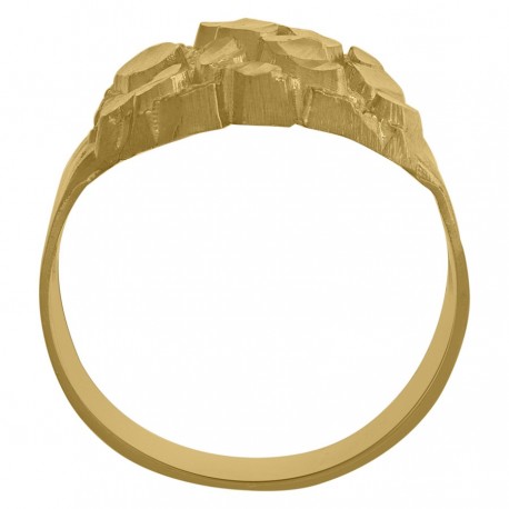 10Kt Gold Nugget Ring