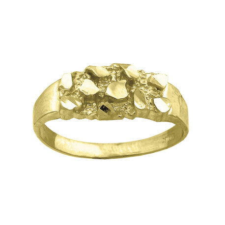 10Kt Gold Nugget Ring