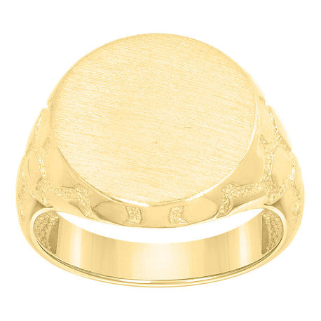 10Kt Gold Nugget Ring