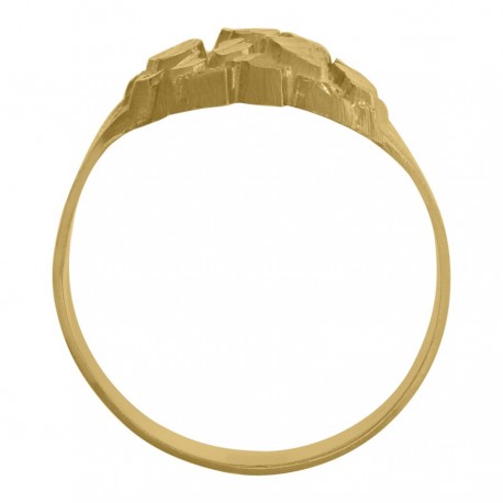10Kt Gold Nugget Ring