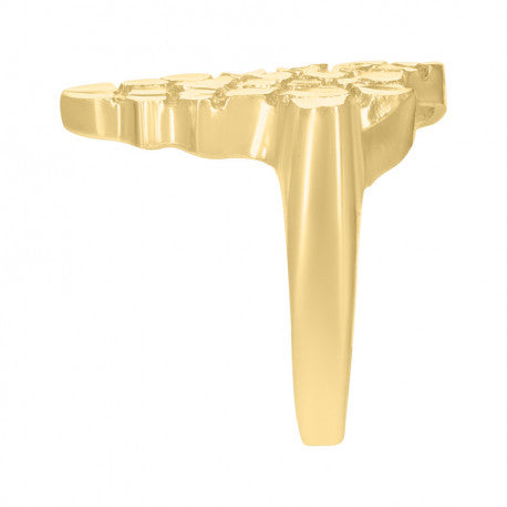 10Kt Gold Nugget Ring