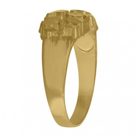 10Kt Gold Nugget Ring