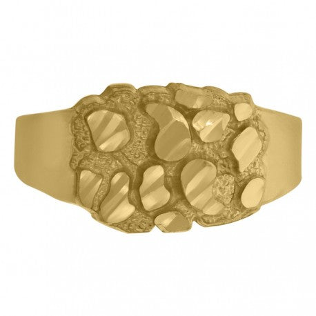 10Kt Gold Nugget Ring