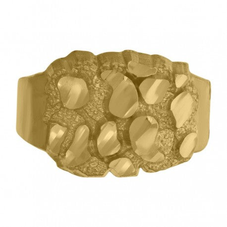 10Kt Gold Nugget Ring
