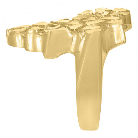 10Kt Gold Nugget Ring