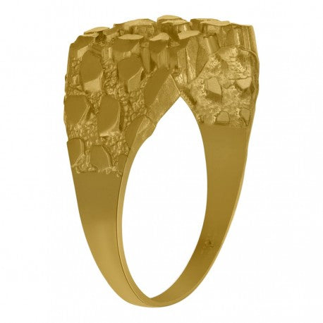10Kt Gold Nugget Ring