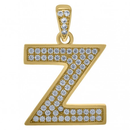 10Kt-Gold Pendant "Z"