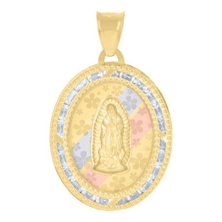10Kt Gold Cz Pendant