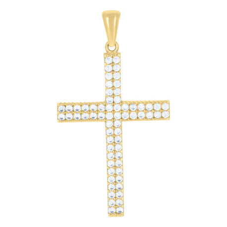 10Kt Gold Cz  Pendant