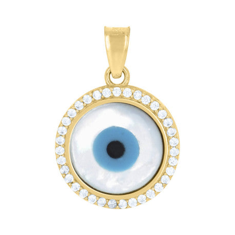 10Kt Gold Cz  Pendant