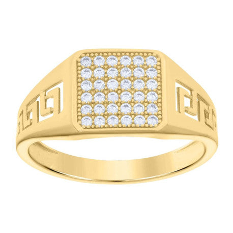 10Kt Gold Cz Ring