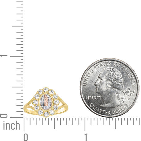 10Kt Gold Cz Ring
