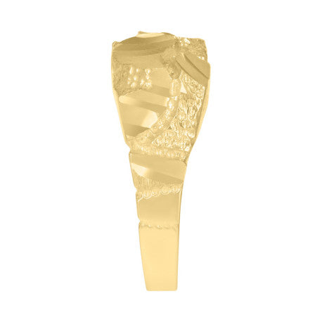 10Kt Gold Nugget Ring