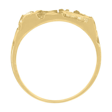 10Kt Gold Nugget Ring