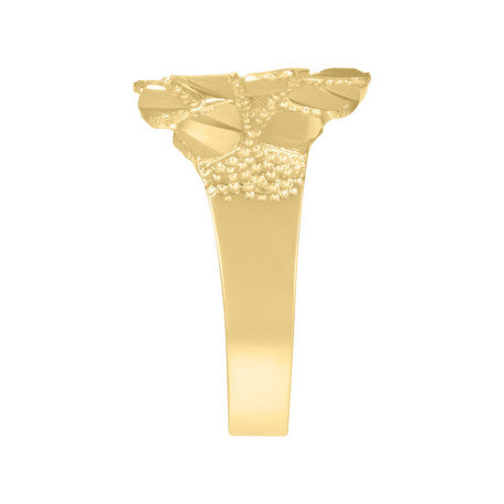 10Kt Gold Nugget Ring