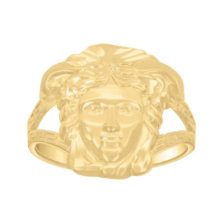 10Kt Gold Cz Nugget Ring